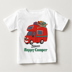 Personalized Happy Camper T-Shirt