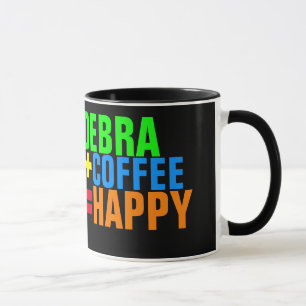 personalized happy coffee formula mug