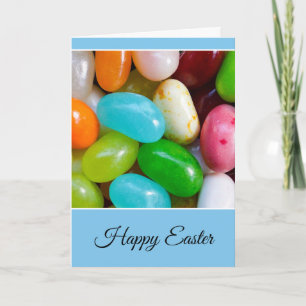 Personalized Happy Easter Jelly Bean Card