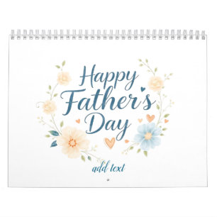 Personalized Happy Father's Day Calendar with Quot