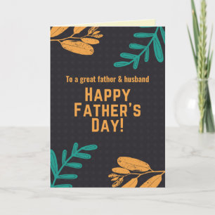 Personalized Happy Father's Day Card