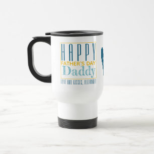 Personalized Happy Father's Day Travel Mug
