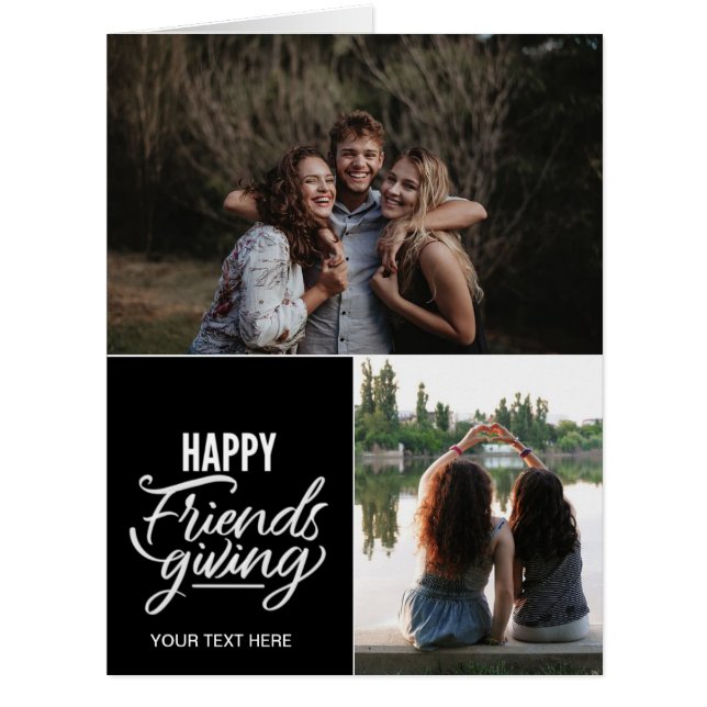 Personalized Happy Friendsgiving Card (Front)