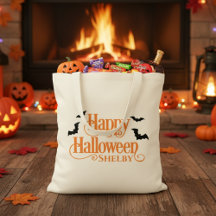 Personalized Happy Halloween Trick or Treat