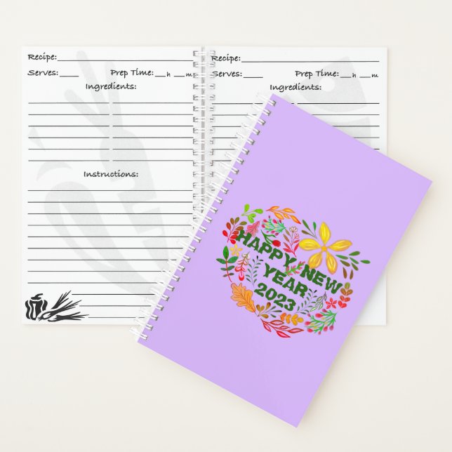 PERSONALIZED HAPPY NEW YEAR 20XX NOTEBOOK (Inside)