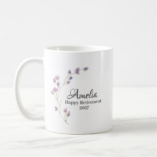 Personalized Happy Retirement 2027 Coffee Mug