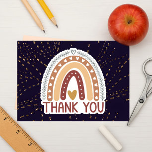 Personalized Happy Teachers Day Thank You Card. Card