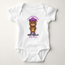 Personalized Harbour Springs, Michigan Baby Gift