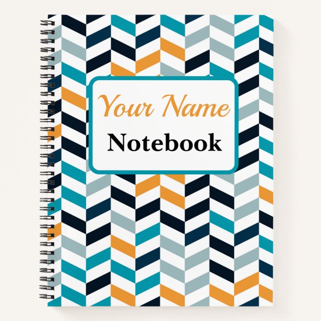 Personalized Hardcover Notebook 8.5" x 11" (Front)