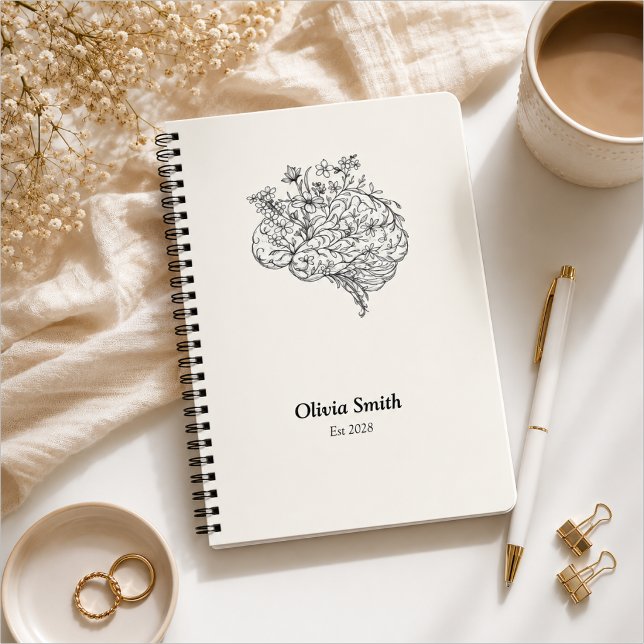 Personalized hardcover notebook for therapists (Creator Uploaded)