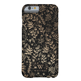 Personalized   Harvest Flowers Barely There iPhone 6 Case