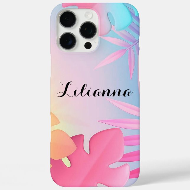 Personalized Hawaiian  Case-Mate iPhone Case (Back)