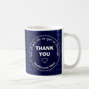 Personalized Healthcare Hero THANK YOU Mug