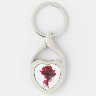 Personalized Heart Keychain - Add a photo or text