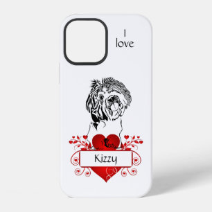 Personalized Heart/Shih Tzu Apple iPhone Case