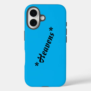 Personalized "Heavens" custom Tough iPhone 16 Case