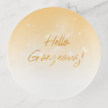 Personalized-Hello gorgeous!-Jewellery Holder-Ring