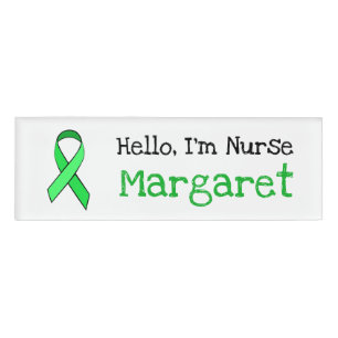 Personalized Hello, Im Nurse Name Tag