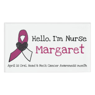 Personalized Hello, Im Nurse Name Tag