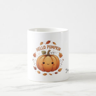 Personalized Hello Pumpkin Coffee Mug