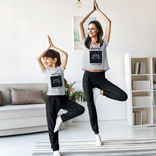 Personalized Henna Yoga Pattern T-Shirt