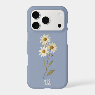 Personalized Herbarium Name Card iPhone Case