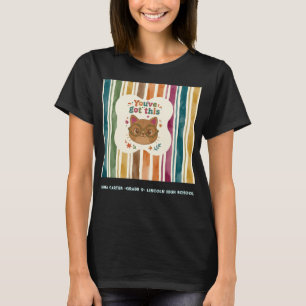 Personalized High School Cat T-Shirt 