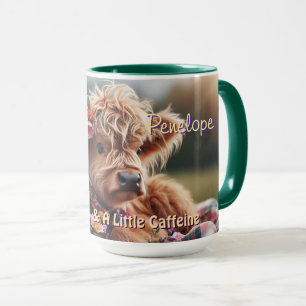 Personalized Highland Cow Mug