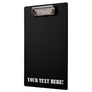 Personalized Highway Traffic Bumble Bee Chevrons Clipboard