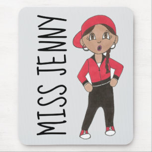 Personalized Hip Hop Jazz Dance Teacher Hip-hop Mouse Pad