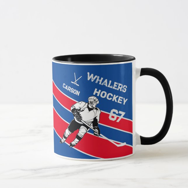 Personalized Hockey Mug (Right)