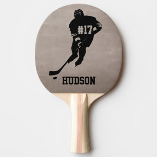 Personalized Hockey Ping Pong Paddle