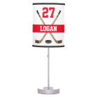Personalized Hockey Player Name Number Red
