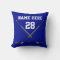 Personalized Hockey Throw Pillows YOUR COLOR, TEXT