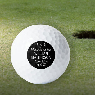 Personalized Hole in One Best Golfer Golf Balls