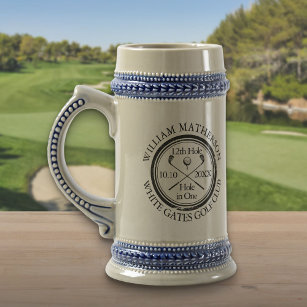 Personalized Hole in One Classic Golf Beer Stein