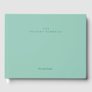 Personalized Holiday Card and Family Memory Book