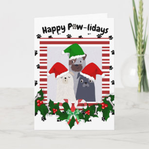 Personalized Holiday Card for Dog Lovers