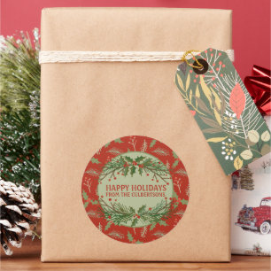 Personalized Holiday Gift Label