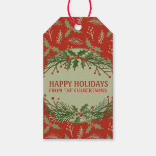 Personalized Holiday Gift Tags