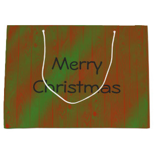 Personalized Holiday Large Gift Bag