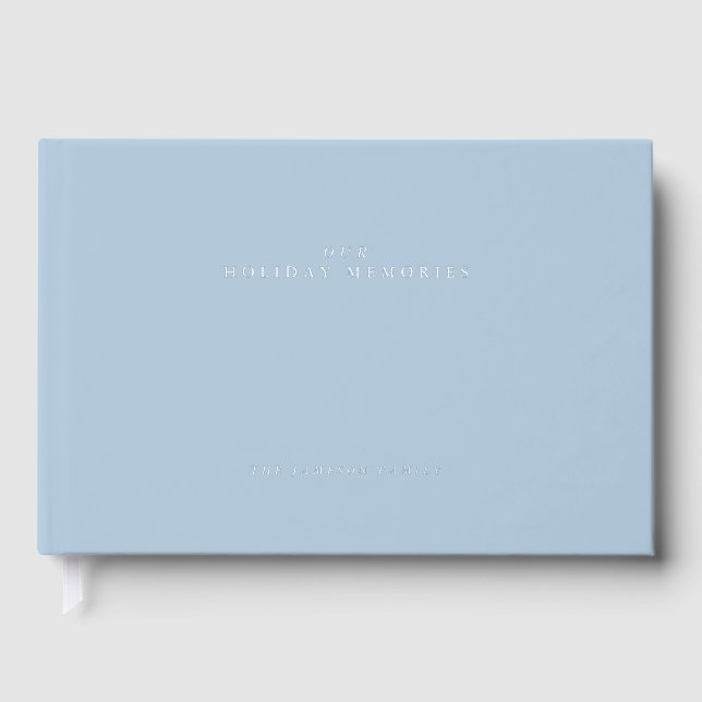 Personalized Holiday Memory Book (Front)