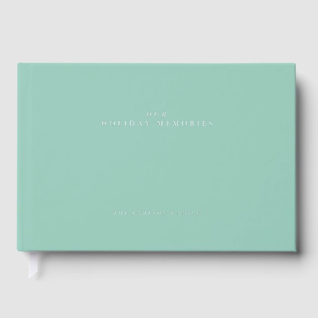 Personalized Holiday Memory Book (Front)