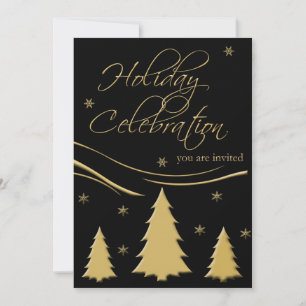 Personalized Holiday Open House Party Invitation