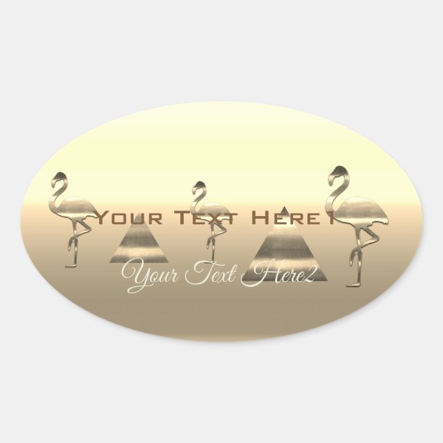 Personalized Holiday Season Vibe Oval Sticker (Front)