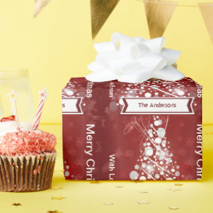 Personalized Holiday Wrapping Paper