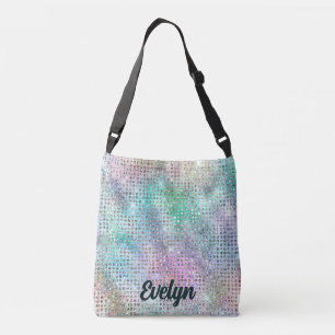 Personalized Holographic Glitter Crossbody Bag