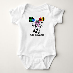 Personalized Holy Cow 1st Birthday Tshirt
