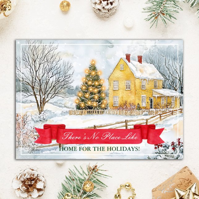 Personalized Home for the Holidays Realtor Card (Creator Uploaded)