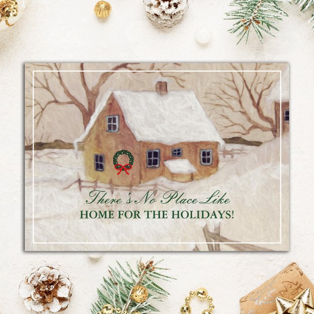 Personalized Home for the Holidays Realtor Holiday Card (Creator Uploaded)